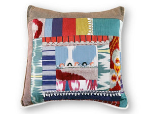 Crazier Ikat Pillow - Letters From Bosphorus