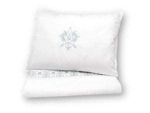 Kutahya Solid Organic Cotton Duvet Cover Set - Letters From Bosphorus