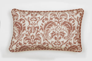 Ata Damask Terra Pillow - Letters From Bosphorus