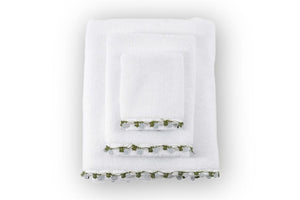 Mini-Me Lace Organic Cotton Towel - Letters From Bosphorus