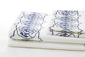 Iznik Organic Cotton Sheet Set - Letters From Bosphorus