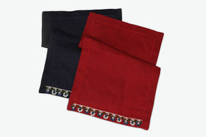 Red Kitchen Linen Set - Letters From Bosphorus