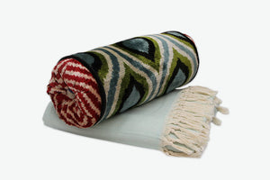 Rain Drops Neckroll Bolster Pillow - Letters From Bosphorus