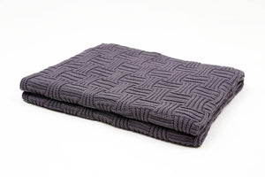 Woven Blocks Cotton Throw Blanket - Letters From Bosphorus